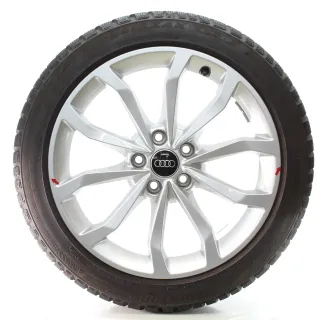 Audi A4 S4 8W Winterräder 10-Speichen V-Design 225/45R18 95H DOT23 8W0601025ED - Bild 2