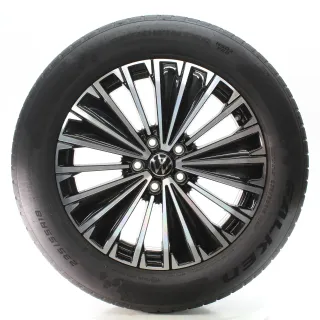 VW Tiguan CT1 Winterräder Napoli Schwarz Glanz Falken 235/55R18 DOT24 571601025K - Bild 2