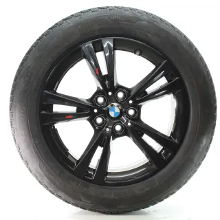 BMW X1 F48 X2 F39 Winterräder Doppelspeiche 385 Goodyear 225/55R17 DOT24 6866673 - Bild 2