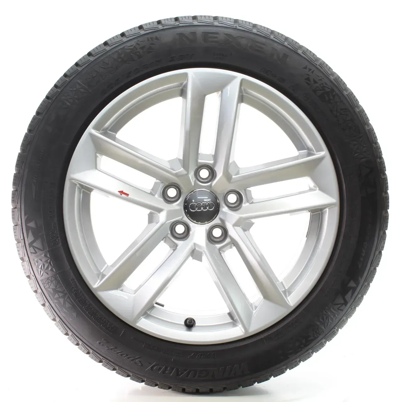 Audi A4 8W Winterräder 5-Parallelspeichen Nexen 225/50R17 98V DOT25 8W0601025E - Bild 1