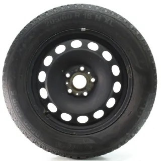 VW T-Roc Audi Q2 Winterräder Stahl Semperit 205/60R16 96H DOT24 5Q0601027CK - Bild 3