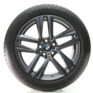 BMW 4er i4 G26 Winterräder Doppelspeiche 853 Goodyear 245/45R18 100H 6896768 - Bild 1