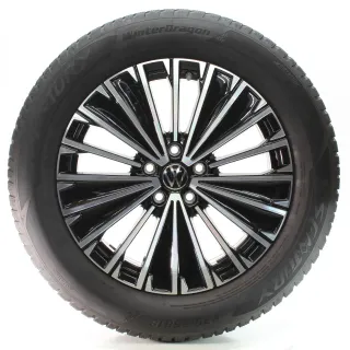 VW Tiguan CT1 Winterräder Napoli Schwarz Sentury 235/55R18 104H DOT24 571601025K - Bild 2