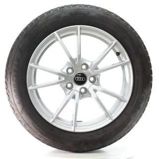 Audi A5 FU B10 Winterräder 5-Doppelspeichen Goodyear 215/55R17 DOT24 8B3601025A - Bild 2