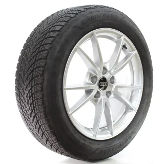 Audi A5 FU B10 Winterräder 5-Doppelspeichen Goodyear 215/55R17 DOT24 8B3601025A - Bild 6