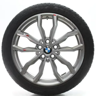 BMW 1er F40 2er F44 Winterräder Y-Speiche 711 M Goodyear 205/45R18 DOT22 6877550 - Bild 4