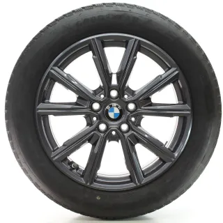 BMW 1er F70 2er F74 Winterräder V-Speiche 967 Goodyear 205/55R17 DOT24 5A45270 - Bild 4