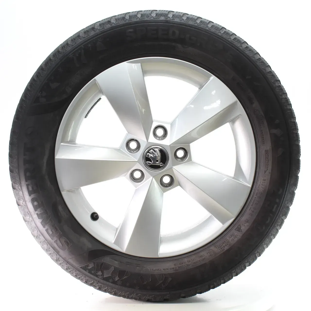 Skoda Karoq ND7 Winterräder Nanuq Semperit 215/60R16 99H DOT24 57A601025S-T - Bild 1