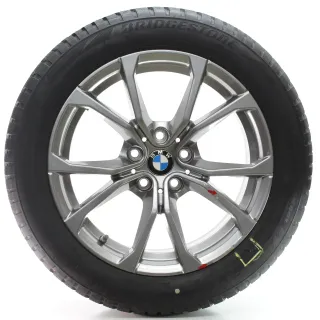 BMW 3er G20 G21 Winterräder V-Speiche 776 Bridgestone 225/50R17 98H 6883518 - Bild 2