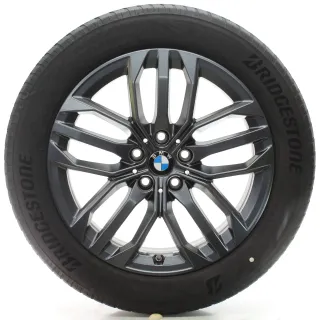 BMW X1 U11 X2 U10 Winterräder Doppelspeiche 879 Bridgestone 205/60R18 6898046 - Bild 1