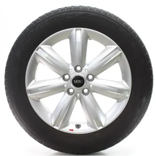 MINI Countryman F60 Winterräder JCW Star Spoke 539 Bridgestone 205/60R17 6856041 - Bild 2