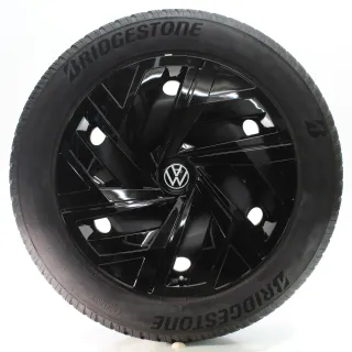 VW ID.4 E21 Winterräder Stahl Bridgestone 235/55R19 101T DOT23 1EA601027B - Bild 1