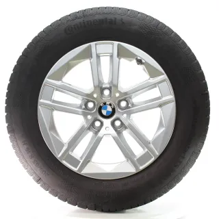 BMW 2er U06 Winterräder Doppelspeiche 186 Conti 205/65R16 95H DOT25 6888838 - Bild 1