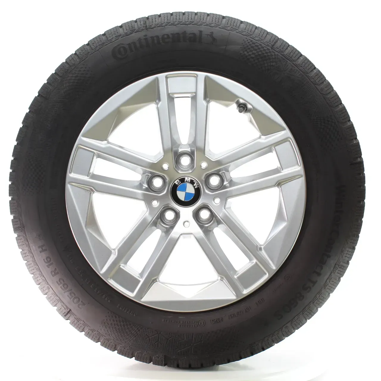 BMW 2er U06 Winterräder Doppelspeiche 186 Conti 205/65R16 95H DOT25 6888838 - Bild 1
