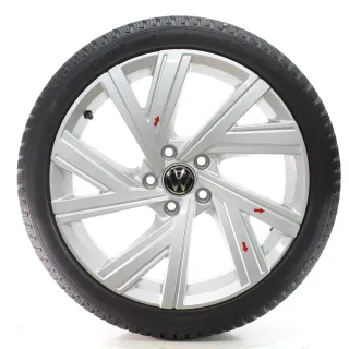 VW Golf 8 VIII CD1 Winterräder Bergamo Hankook 225/40R18 DOT25 5H0601025AB - Bild 3
