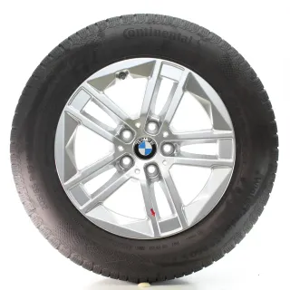 BMW 2er AT U06 Winterräder Doppelspeiche 186 Continental 205/65R16 DOT25 6888838 - Bild 4