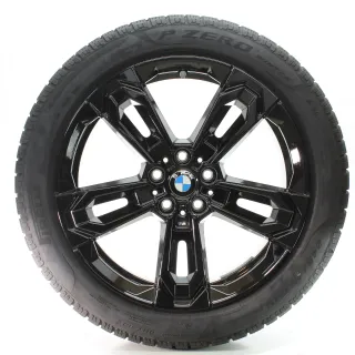 BMW X1 iX1 U11 X2 U10 Sommerräder M Doppelspeiche 871 245/45R19 DOT24 5A1E230 - Bild 1