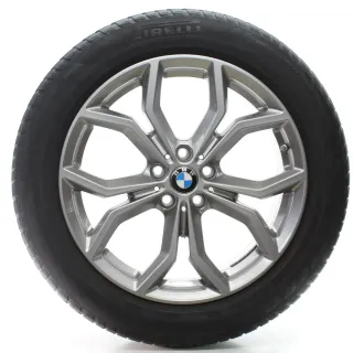 BMW X3 F97 X4 F98 Winterräder Y-Speiche 694 Pirelli 245/50R19 105V 6877328 - Bild 4