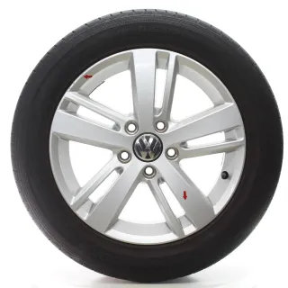VW Golf VI 5K1 Sommerräder 5-Doppelspeichen Hankook 205/55R16 5K0601025AM - Bild 4