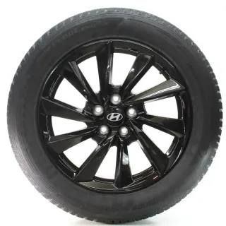 Hyundai Tucson NX4A Winterräder Schwarz Hankook 235/55R18 104V DOT24 KBA53402 - Bild 3