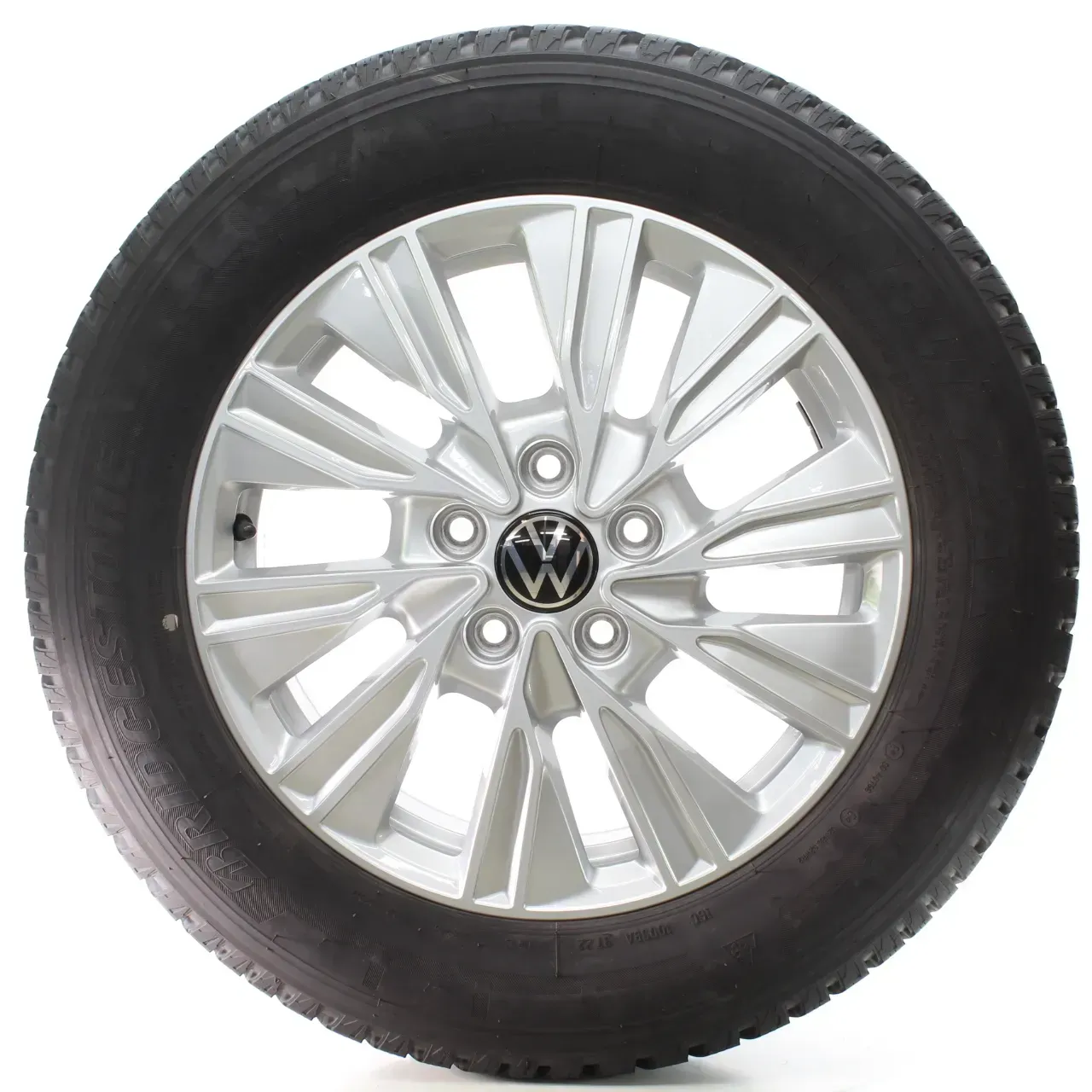 VW Multivan T7 STM Winterräder Dundrod Bridgestone 215/60R17 DOT22 7T0601025A - Bild 1