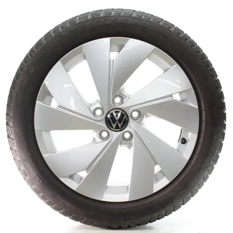 Background image for VW Golf 8 VIII CD1 CG5 Winterräder Belmont Pirelli 205/50R17 DOT25 5H0601025B