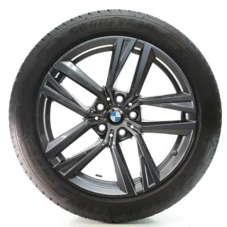 BMW 4er GC i4 G26 Winterräder Doppelspeiche 853 Goodyear 245/45R18 DOT23 6896768 - Bild 4