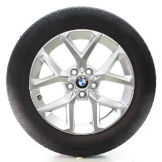 BMW X1 U11 X2 U10 Winterräder Y-Speiche 896 Continental 205/65R17 DOT23 6898299 - Bild 4