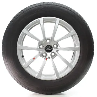 Audi A6 S6 F2 C8 Winterräder 10-Speichen Bridgestone 225/60R17 DOT24 4K0601025 - Bild 3