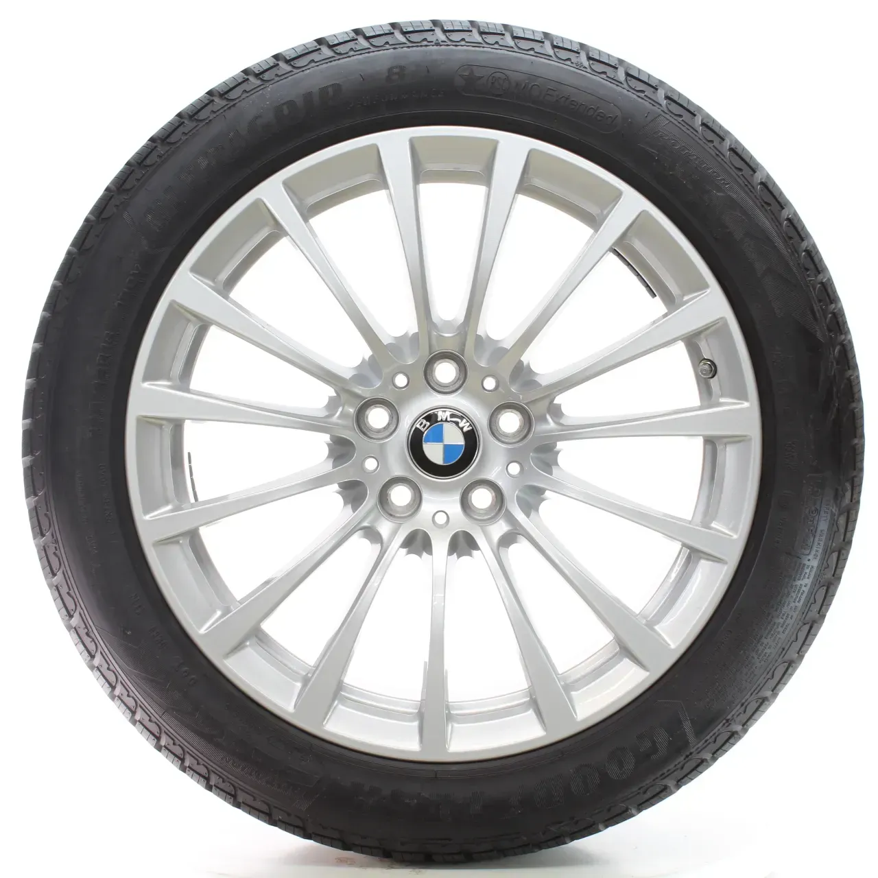BMW 5er G30 G31 Winterräder Vielspeiche 619 Goodyear 245/45R18 DOT24 6861224 - Bild 1