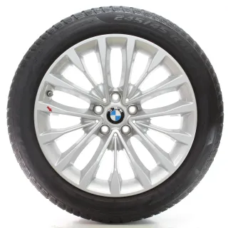 BMW 5er G30 G31 Winterräder W-Speiche 632 Pirelli 245/45R18 100V DOT23 6863418 - Bild 2