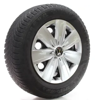 VW T-ROC A11 Audi Q2 GAB Winterräder Stahl Semperit 215/60R16 DOT25 5Q0601027CJ - Bild 6