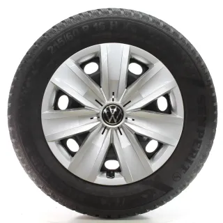 VW T-ROC A11 Audi Q2 GAB Winterräder Stahl Semperit 215/60R16 DOT25 5Q0601027CJ - Bild 2