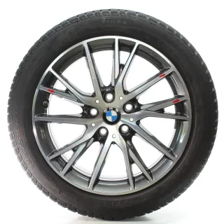 BMW 1er F40 2er F44 Winterräder Y-Speiche 489 Pirelli 195/55R17 92H 7849122 - Bild 4