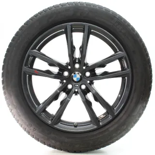 BMW X3 G01 X4 G02 Winterräder Doppelspeiche 698 M 245/50R19 105V DOT24 8746987 - Bild 4