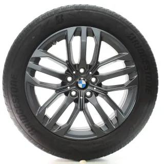 BMW X1 U11 X2 U10 Winterräder Doppelspeiche 879 205/60R18 99H DOT22 6898046 - Bild 2