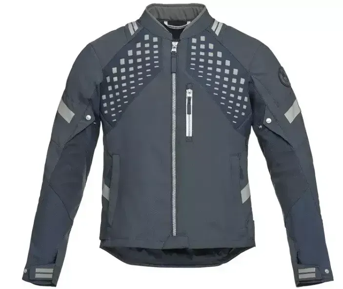 BMW Motorrad Jacke Aravis Air Herren Gr.50 / M Blaugrau 76115A80C41 NEU - Bild 1