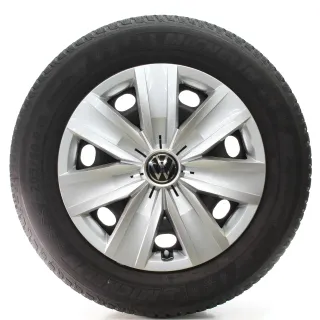 VW T-ROC A11 Audi Q2 GAB Winterräder Stahl Michelin 205/60R16 DOT24 5Q0601027DP - Bild 3