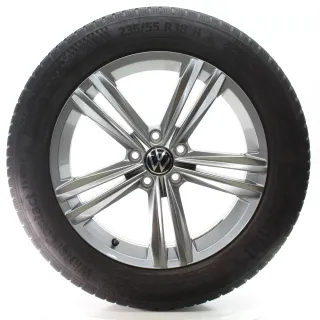 VW Tiguan II AD1 BJ2 Winterräder Sebring Continental 235/55R18 100H 5NA601025M - Bild 3