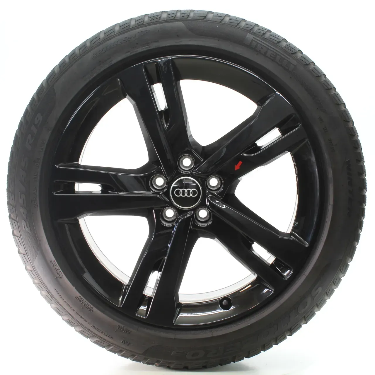 Audi A6 S6 4K C8 Winterräder 5-Arm-Ramus Pirelli 245/45R19 102H DOT24 4K0071499 - Bild 1