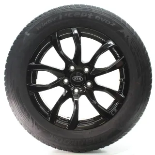 KIA Sportage QL Winterräder 5-Doppelspeichen Schwarz Hankook 225/60R17 KBA50506 - Bild 3