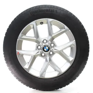 BMW X1 U11 X2 U10 Winterräder Y-Speiche 896 Conti/Pirelli 205/65R17 DOT23 689829 - Bild 2