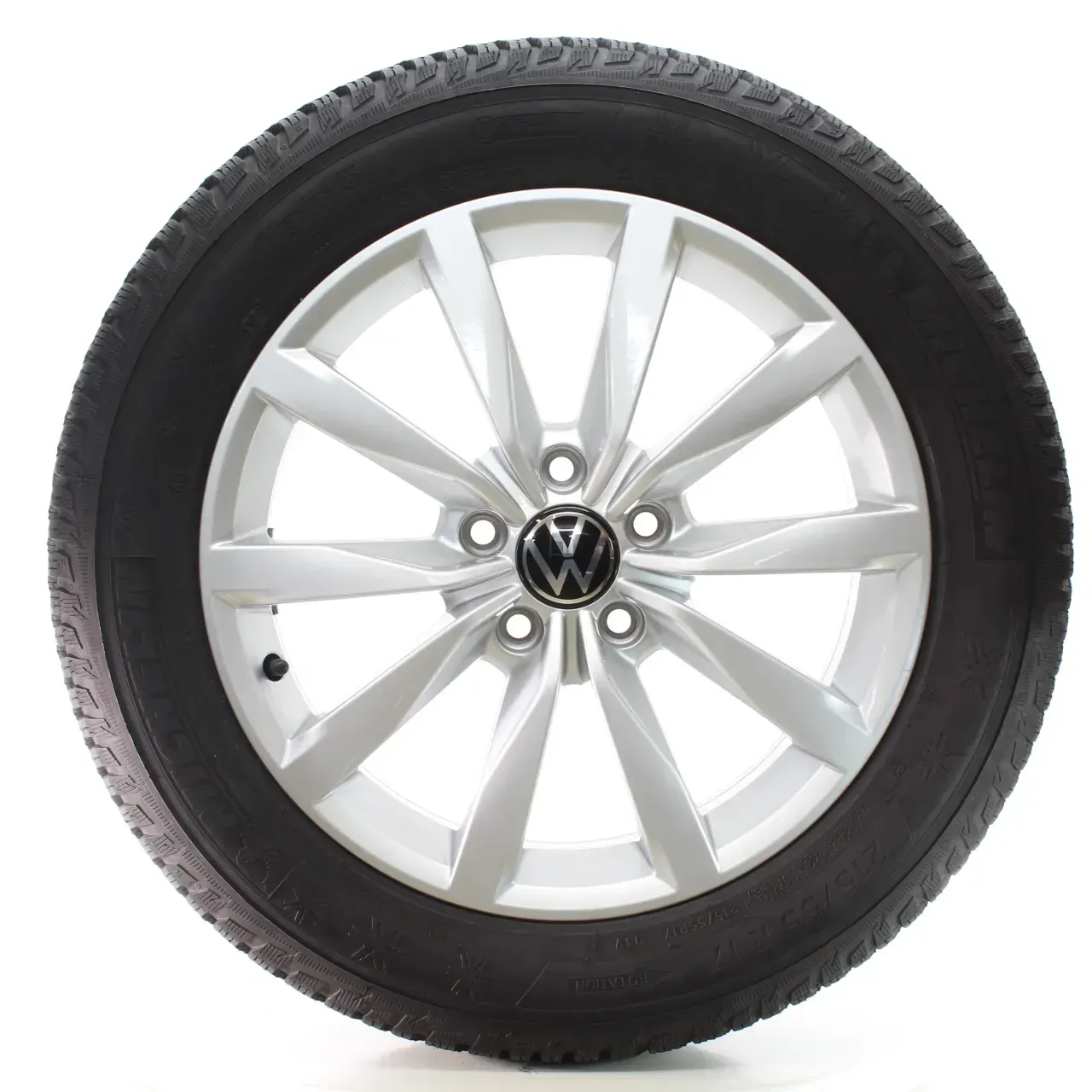 VW T-ROC A11 Winterräder Dijon Michelin Alpin 215/55R17 94V DOT22 5G0601025K - Bild 1