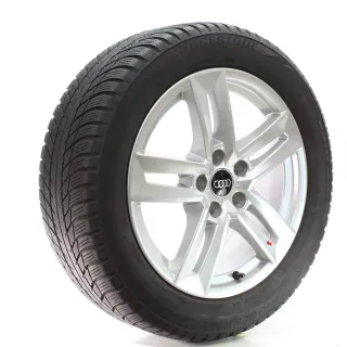 Audi A4 S4 8W Winterräder 5-Parallelspeichen Bridgestone 225/50R17 8W0601025P - Bild 6