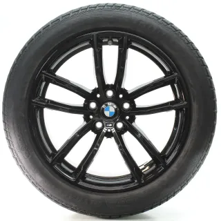BMW 5er G30 G31 Winterräder M Doppelspeiche 662 Goodyear 245/45R18 80939115 - Bild 1