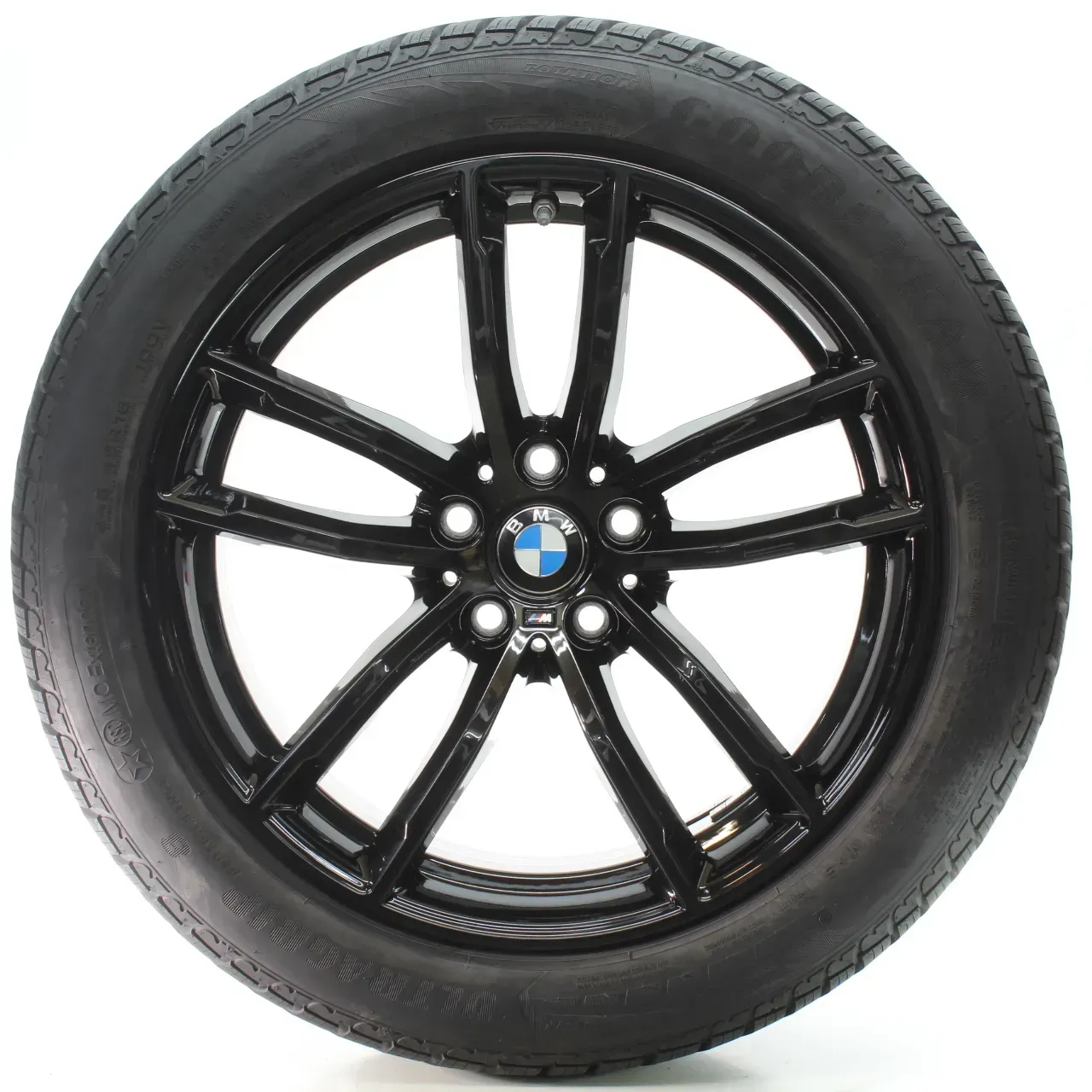 BMW 5er G30 G31 Winterräder M Doppelspeiche 662 Goodyear 245/45R18 80939115 - Bild 1