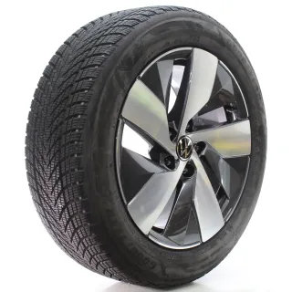 VW Passat B9 Variant CJ5 Winterräder Bologna Goodyear 215/55R17 DOT24 3J0601025B - Bild 6