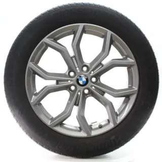 BMW X3 F97 X4 F98 Sommerräder Y-Speiche 694 Bridgestone 245/50R19 105W 6877328 - Bild 1