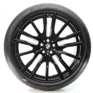 BMW X5 F95 X6 F96 Sommerräder M 742 Pirelli 275/35-315/30R22 DOT25 988261 - Bild 2
