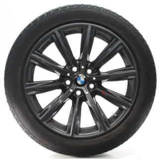 BMW 5er G30 G31 Winterräder V-Speiche 684 Orbitgrey Goodyear 245/45R18 6874441 - Bild 3